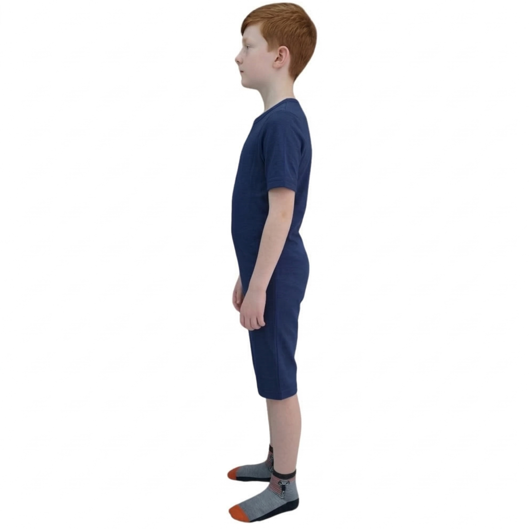 Sommer-Pflegeoverall für Kinder, kurz | mit Reißverschluss am Rücken | bei Inkontinenz | Ferrucci Comfort - 9028/5