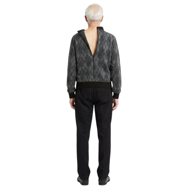 Alltagstauglicher Winter-Pflegeoverall für Herren in sportlicher Optik | Anti-Manipulationsschutz | Ferrucci Comfort - 9051