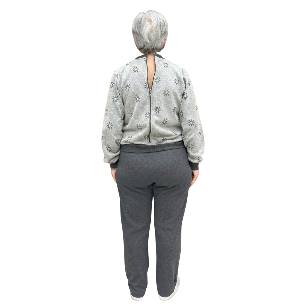 Alltagstauglicher Winter-Pflegeoverall für Damen in sportlicher Optik | Anti-Manipulationsschutz | Ferrucci Comfort - 9052