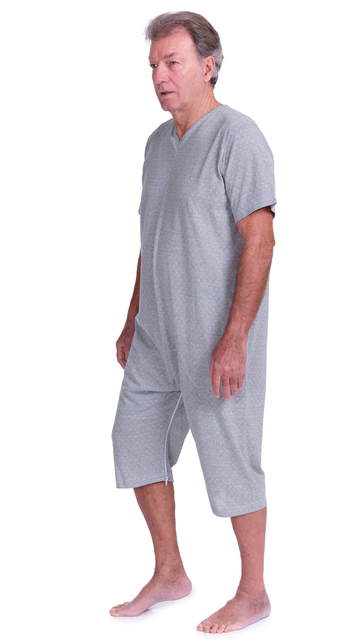 Sommer-Pflegeoverall mit Beinreißverschluss | Pflegeleicht &amp; Waschbar bei 60° - 9008/6