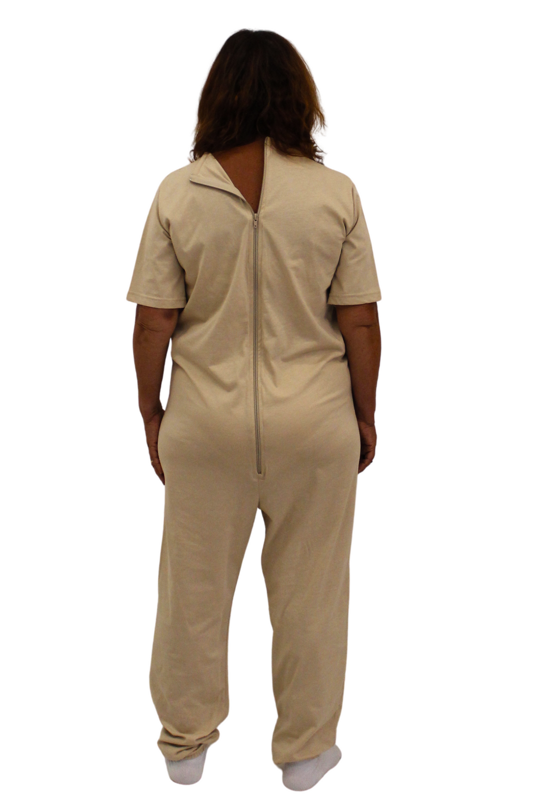 Sommer-Pflegeoverall aus 100% Baumwolle | Kurz | Unisex | Made in Italy - 9015/5 MC PC