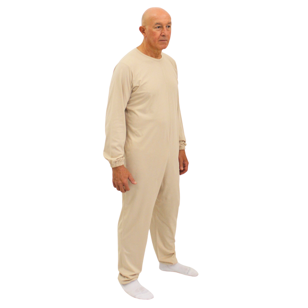Ganzjähriger Pflegeoverall aus 100% Baumwolle | Langarm | Unisex | Made in Italy - 9015/1 ML PL