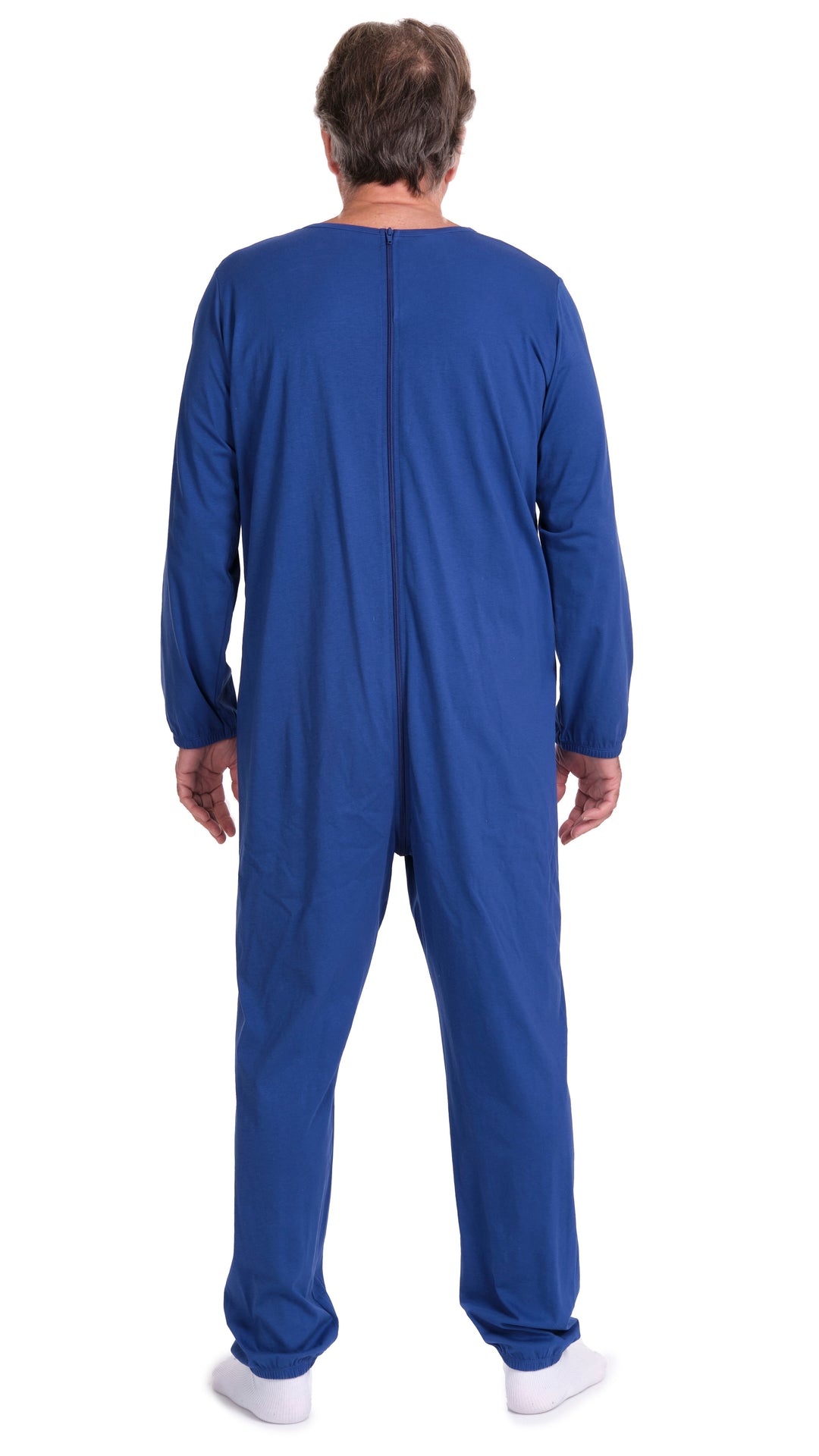 Professioneller Pflegeoverall mit durchgehendem Reißverschluss | 100% Baumwolle, Made in Italy - 9078 ML PL