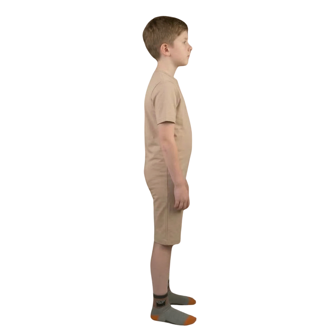 Sommer-Pflegeoverall für Kinder, kurz | mit Reißverschluss am Rücken | bei Inkontinenz | Ferrucci Comfort - 9028/5