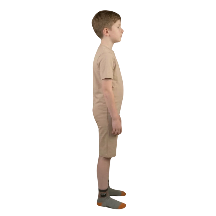 Sommer-Pflegeoverall für Kinder, kurz | mit Reißverschluss am Rücken | bei Inkontinenz | Ferrucci Comfort - 9028/5
