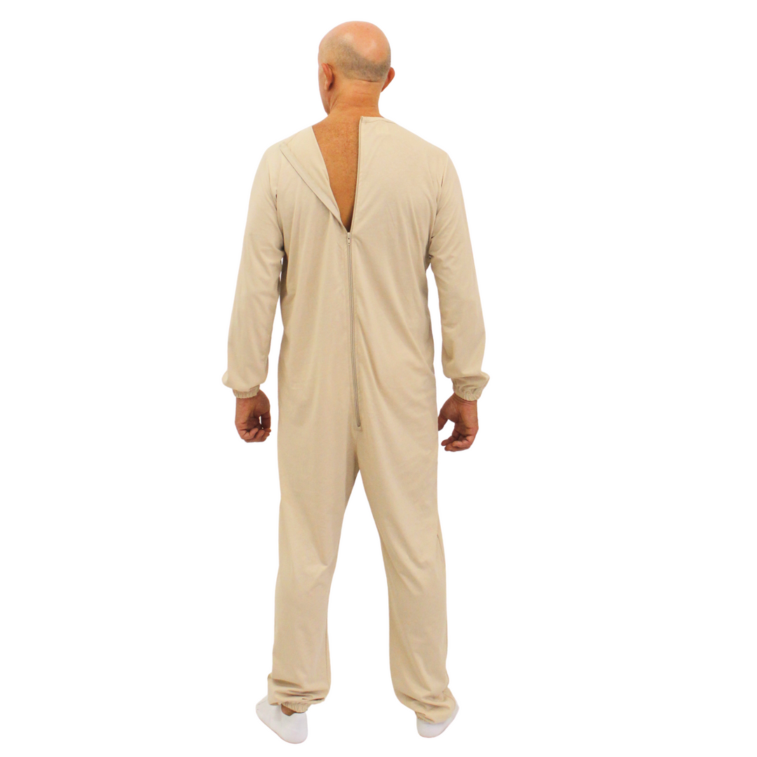 Ganzjähriger Pflegeoverall aus 100% Baumwolle | Langarm | Unisex | Made in Italy - 9015/1 ML PL