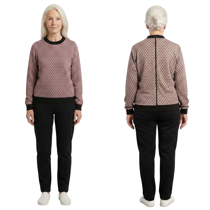 Alltagstauglicher Winter-Pflegeoverall für Damen in sportlicher Optik | Anti-Manipulationsschutz | Ferrucci Comfort - 9052