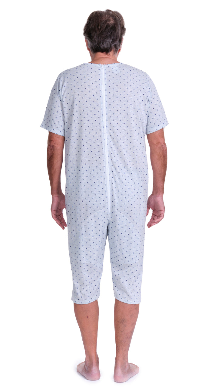 Kurzarm-Sommer-Pflegeoverall aus pflegeleichtem Mischgewebe | Waschbar bei 60° - 9008/5