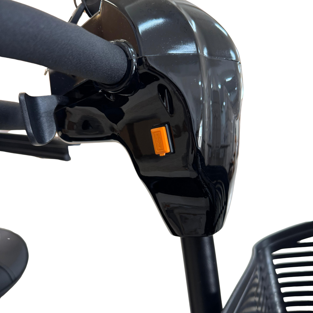 Zerlegbares Elektromobil für Senioren (bis 8 km/h) | mit 360° drehbarem Sitz &amp; USB-Anschluss
