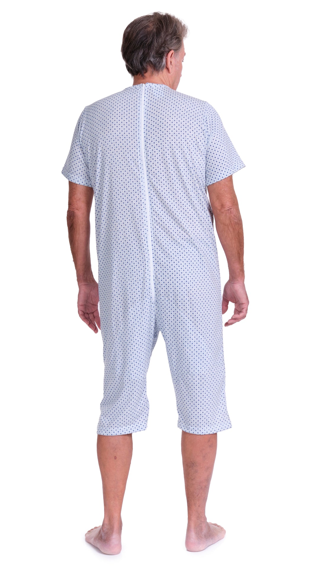 Sommer-Pflegeoverall mit Beinreißverschluss | Pflegeleicht &amp; Waschbar bei 60° - 9008/6