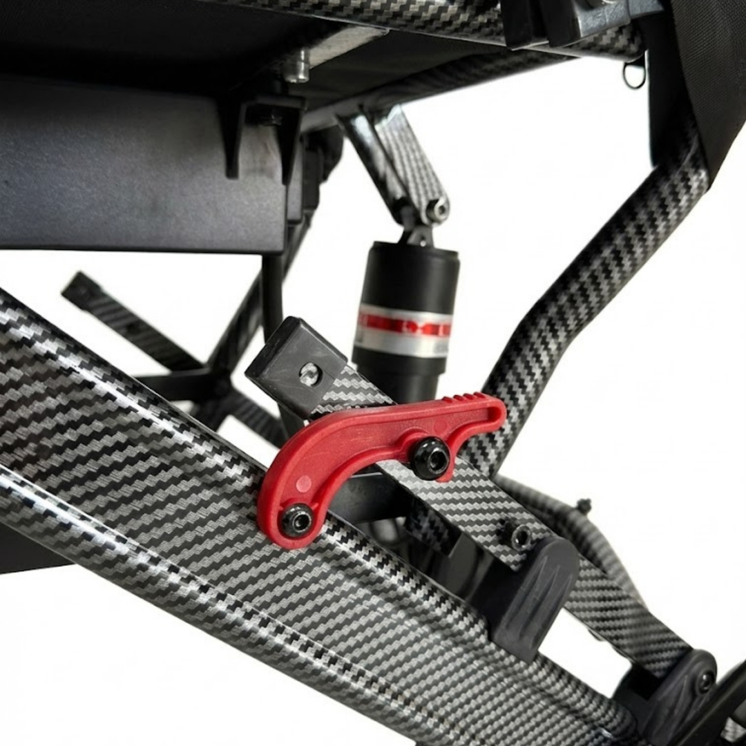Leichter &amp; Faltbarer Elektrischer Reiserollstuhl | Nur 19 kg | Lithium-Akku für Flugreisen