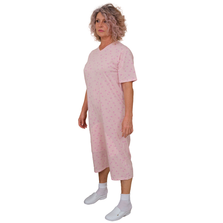 Kurzarm-Sommer-Pflegeoverall aus pflegeleichtem Mischgewebe | Waschbar bei 60° - 9008/5