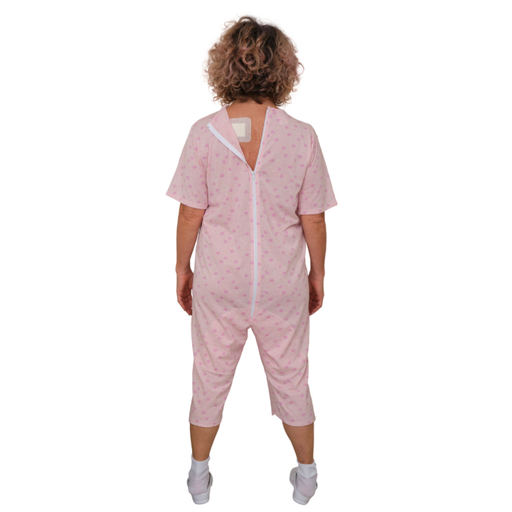 Kurzarm-Sommer-Pflegeoverall aus pflegeleichtem Mischgewebe | Waschbar bei 60° - 9008/5