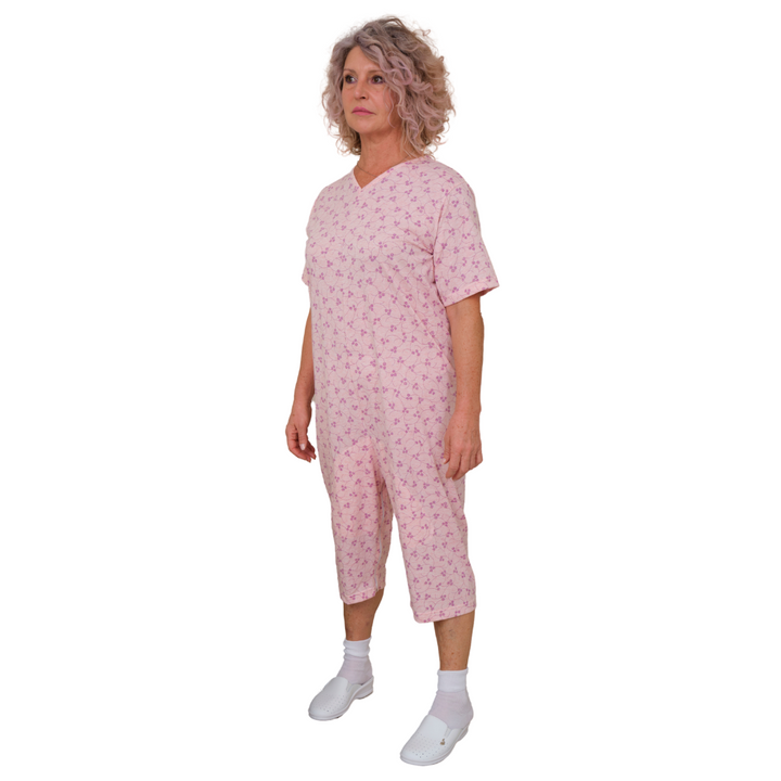 Sommer-Pflegeoverall mit Beinreißverschluss | Pflegeleicht &amp; Waschbar bei 60° - 9008/6