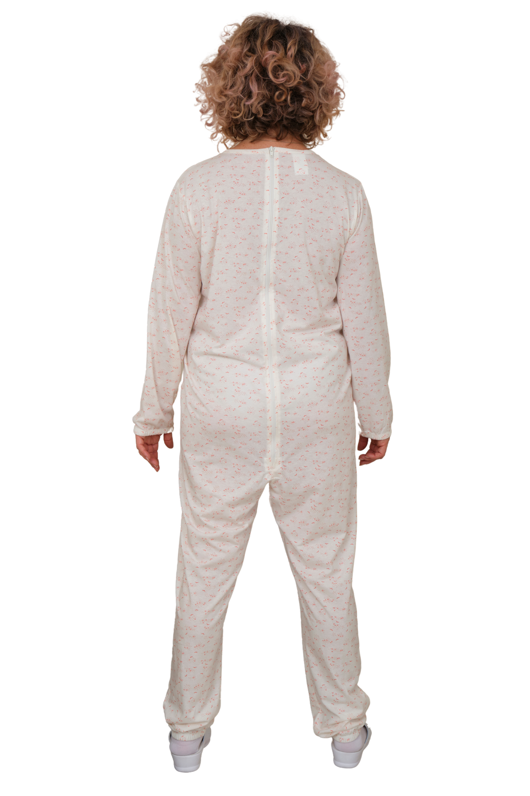 Klassischer Sommer-Pflegeoverall aus 100% Baumwolle | mit Rückenreißverschluss - 9012/1
