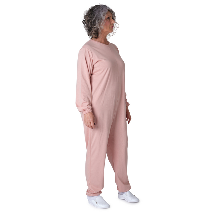 Ganzjähriger Pflegeoverall aus 100% Baumwolle | Langarm | Unisex | Made in Italy - 9015/1 ML PL