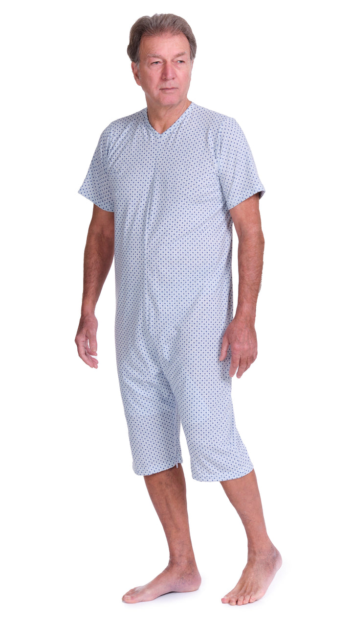 Sommer-Pflegeoverall mit Beinreißverschluss | Pflegeleicht &amp; Waschbar bei 60° - 9008/6