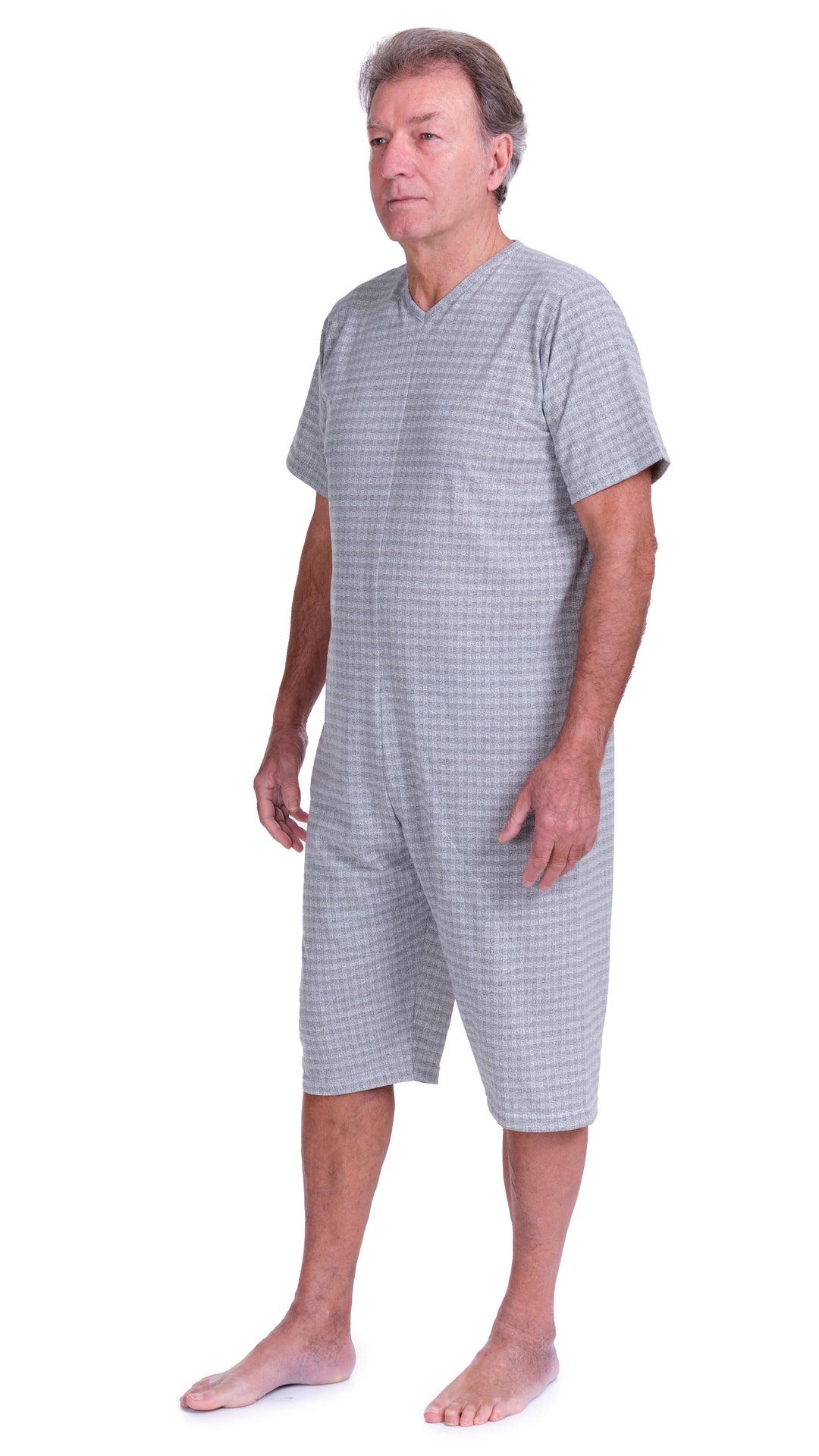 Kurzarm-Sommer-Pflegeoverall aus pflegeleichtem Mischgewebe | Waschbar bei 60° - 9008/5