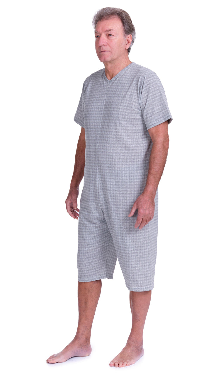 Kurzarm-Sommer-Pflegeoverall aus pflegeleichtem Mischgewebe | Waschbar bei 60° - 9008/5