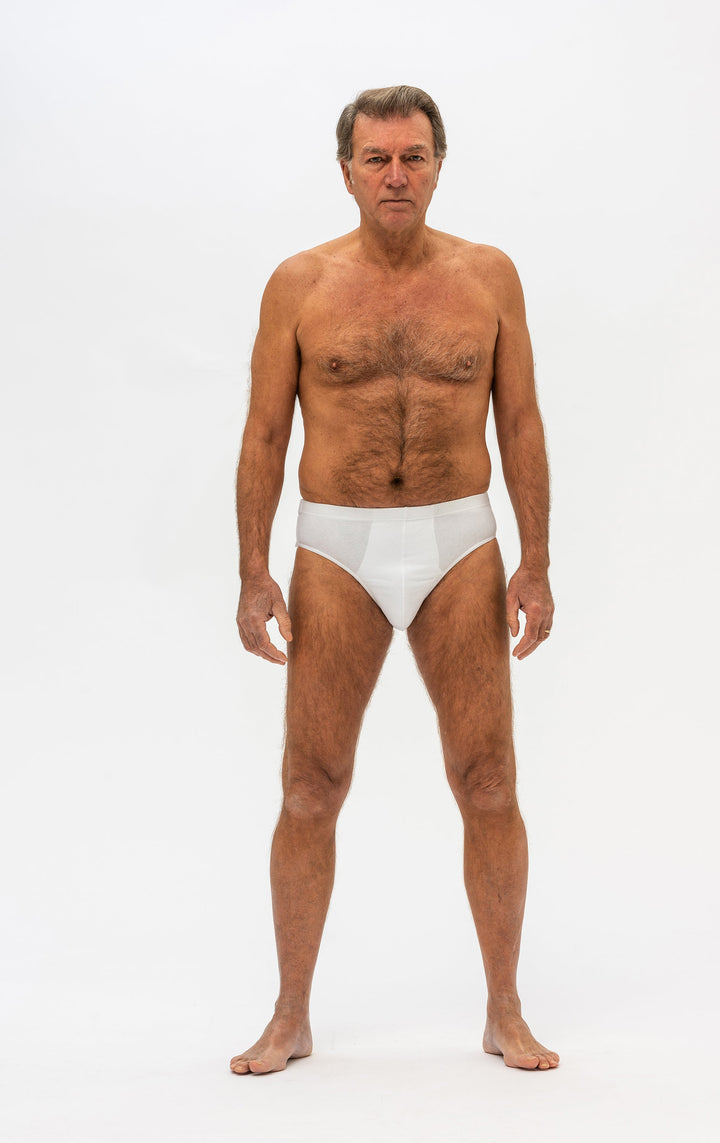 Adaptive Herren-Slips mit seitlichem Klettverschluss | für Untersuchungen &amp; Verbandswechsel