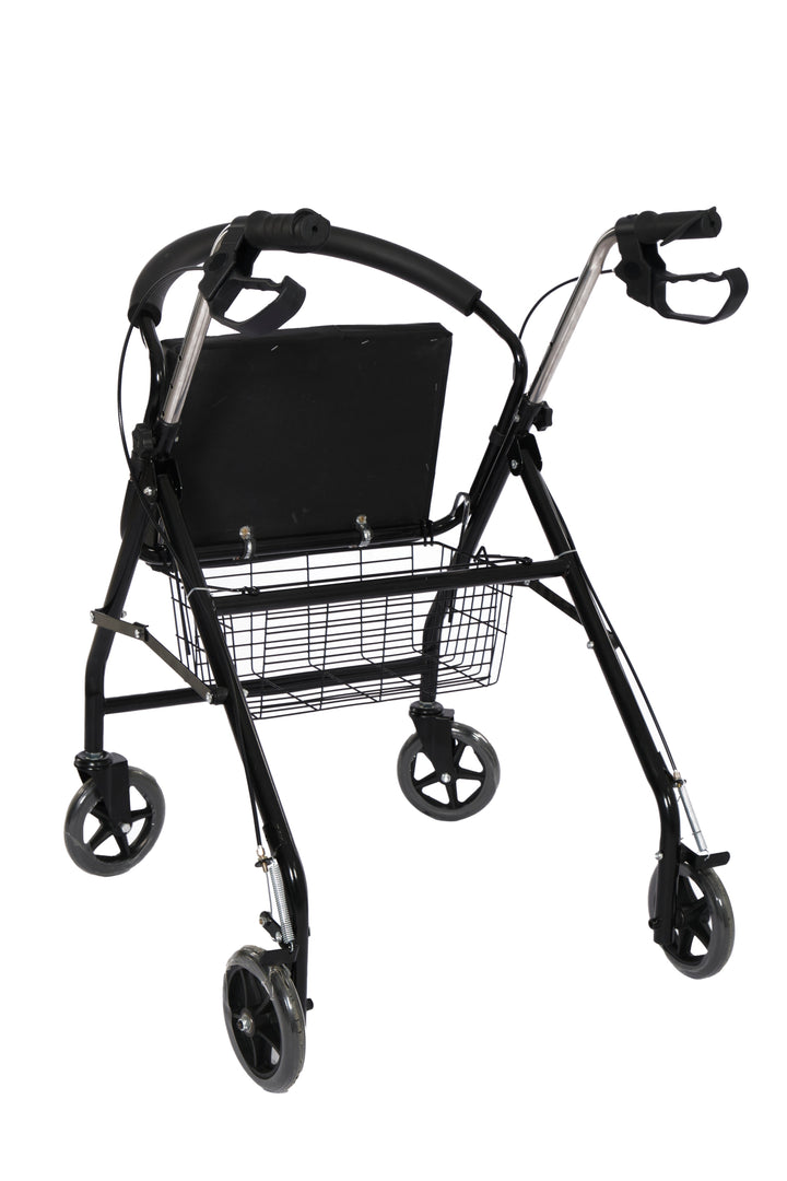 Professioneller &amp; leichter Aluminium-Rollator | Faltbar &amp; bis 120 kg belastbar