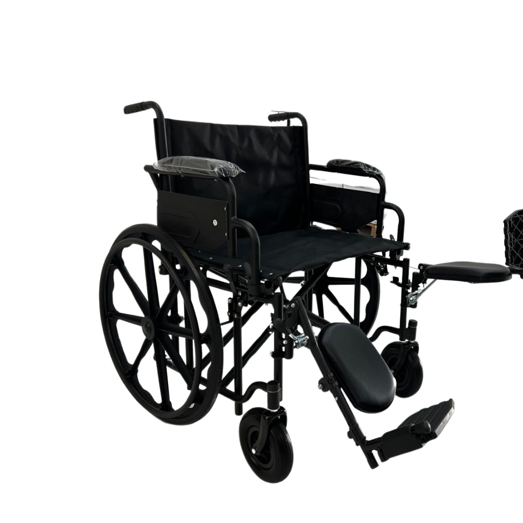 XXL-Rollstuhl mit 61 cm Sitzbreite | bis 150 kg belastbar | Bariatrisch