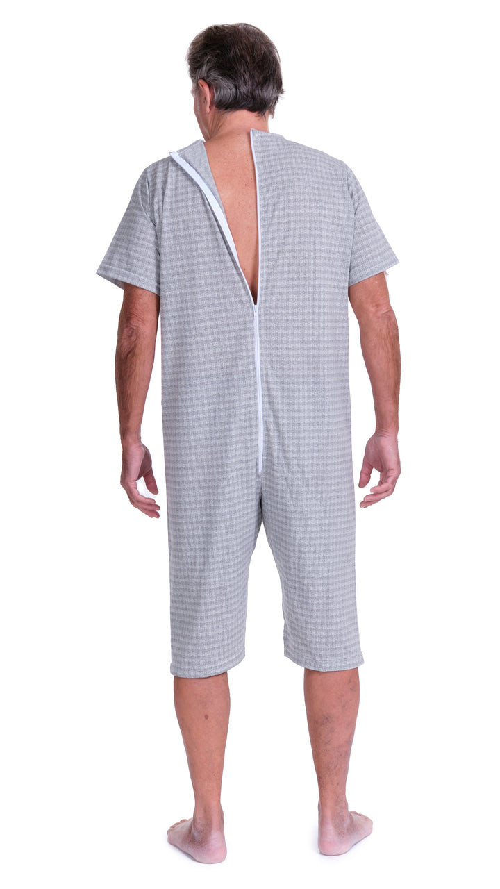 Kurzarm-Sommer-Pflegeoverall aus pflegeleichtem Mischgewebe | Waschbar bei 60° - 9008/5