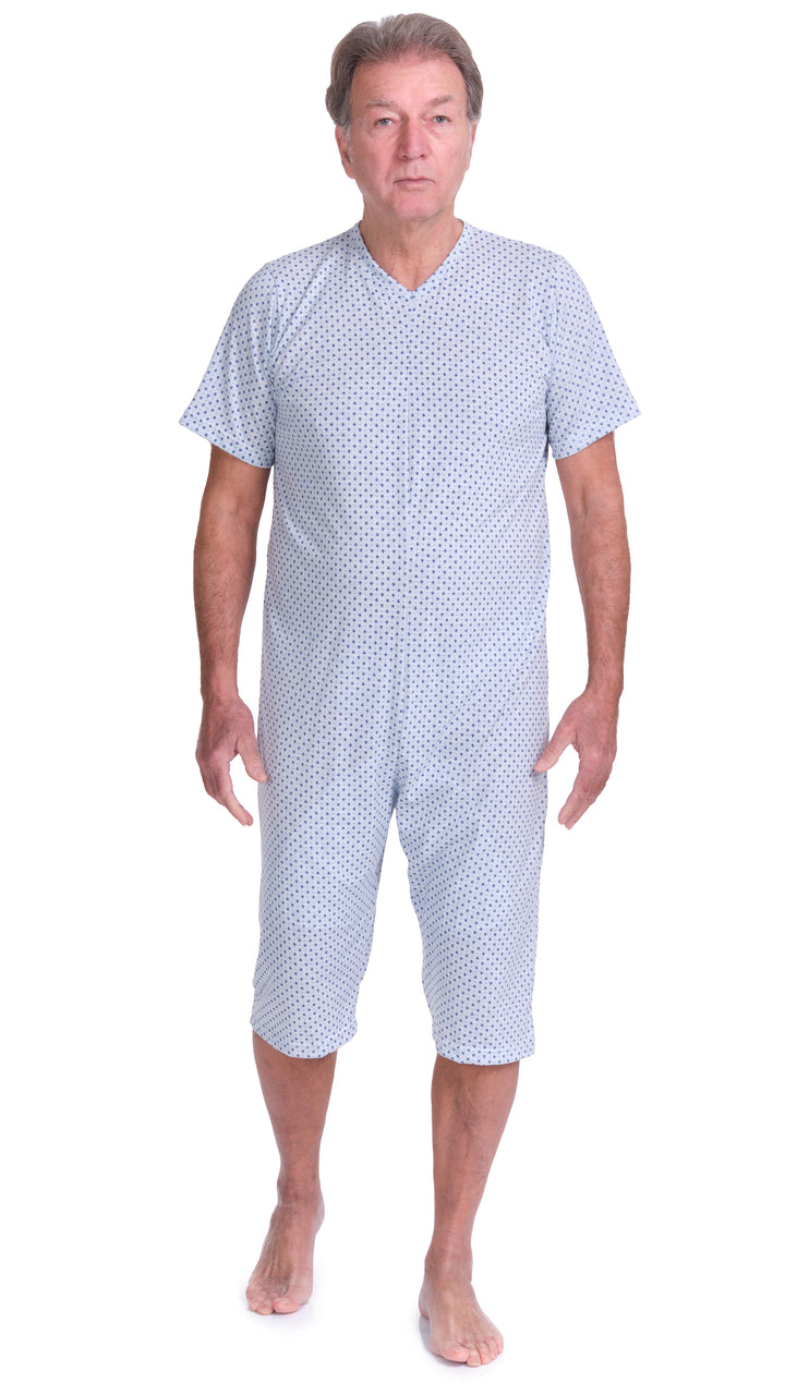Sommer-Pflegeoverall mit Beinreißverschluss | Pflegeleicht &amp; Waschbar bei 60° - 9008/6