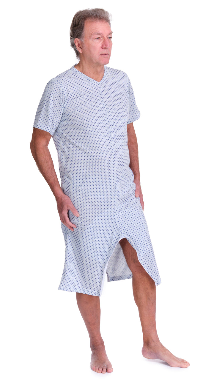 Sommer-Pflegeoverall mit Beinreißverschluss | Pflegeleicht &amp; Waschbar bei 60° - 9008/6