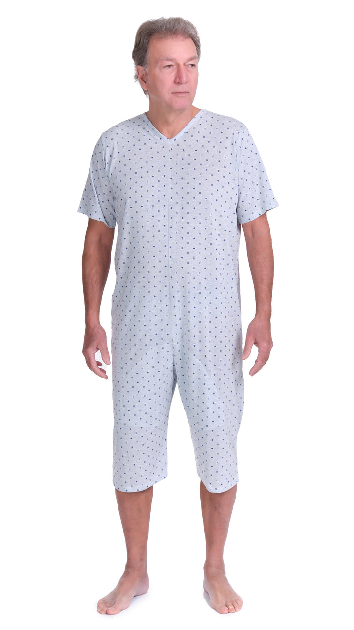 Kurzarm-Sommer-Pflegeoverall aus pflegeleichtem Mischgewebe | Waschbar bei 60° - 9008/5